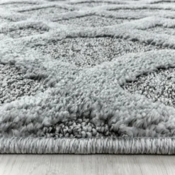 Teppich Skandinavisch - Pitea Tile Grau