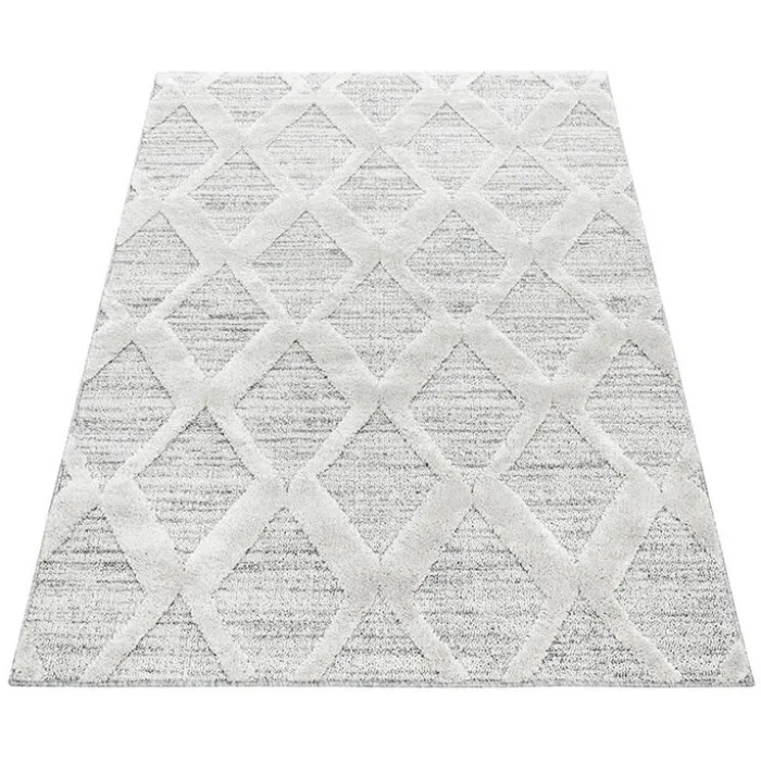 Teppich Skandinavisch - Pitea Diamond Grau