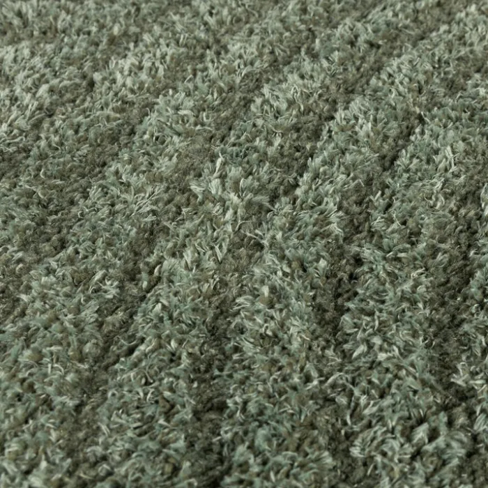 Teppich Skandinavisch Rund - Lova Arches Grün