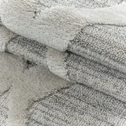 Teppich Skandinavisch Rund - Pitea Diamond Grau