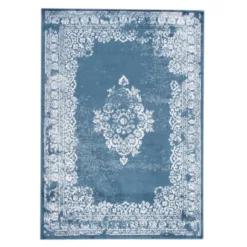 Teppich Vintage - Adore Medaillon Blau