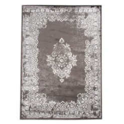 Teppich Vintage - Adore Medaillon Taupe Grau