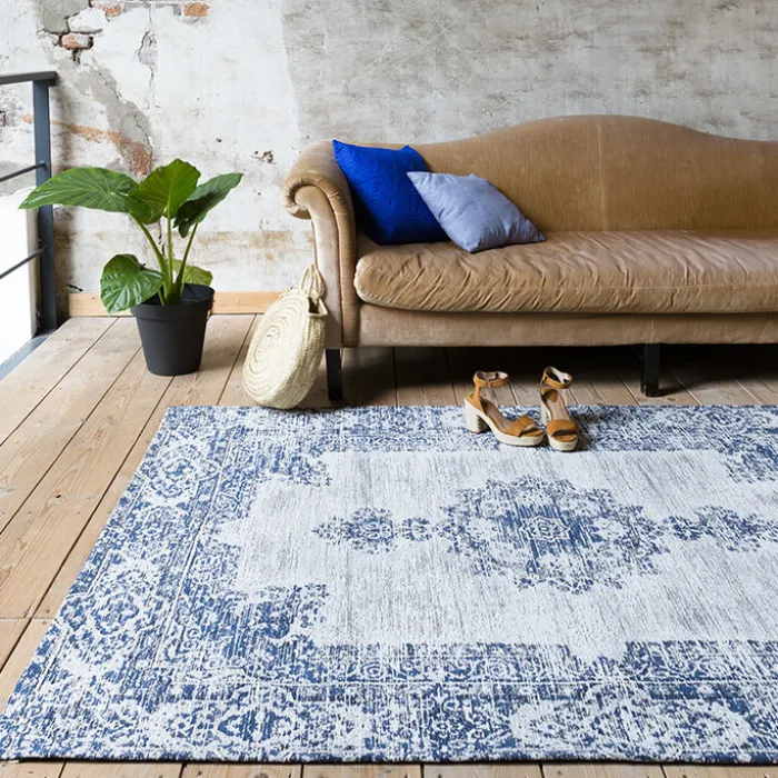Teppich Vintage - Dreams Dunkelblau