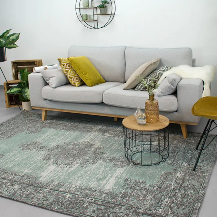 Teppich Vintage - Dreams Grün Grau