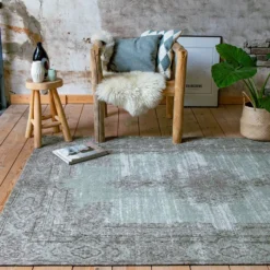 Teppich Vintage - Dreams Grün Grau