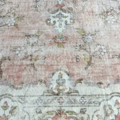 Teppich Vintage - Ember Medaillon Rosa