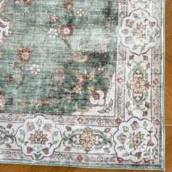 Teppich Vintage - Ember Medaillon Grün