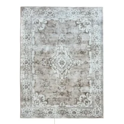 Teppich Vintage - Ember Medaillon Taupe