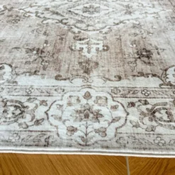 Teppich Vintage - Ember Medaillon Taupe