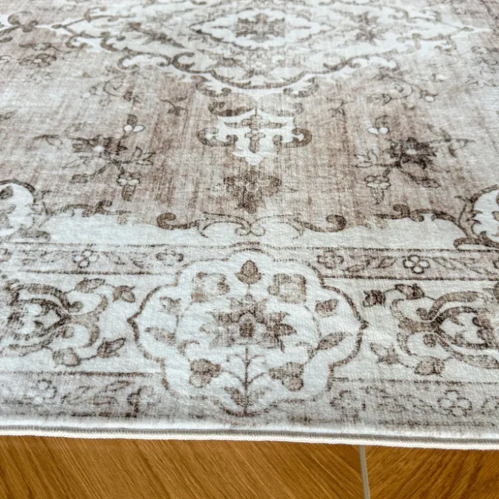 Teppich Vintage - Ember Medaillon Taupe