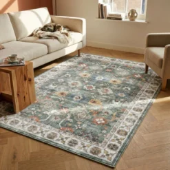 Teppich Vintage - Ember Oriental Grün