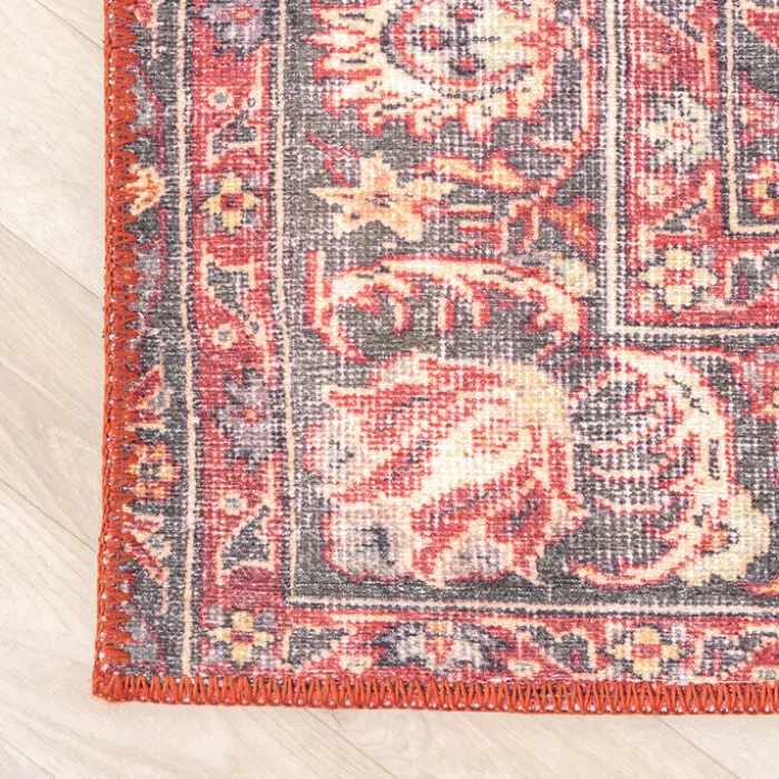Teppich Vintage - Estate Medaillon Rot