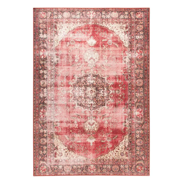 Teppich Vintage - Estate Medaillon Rot