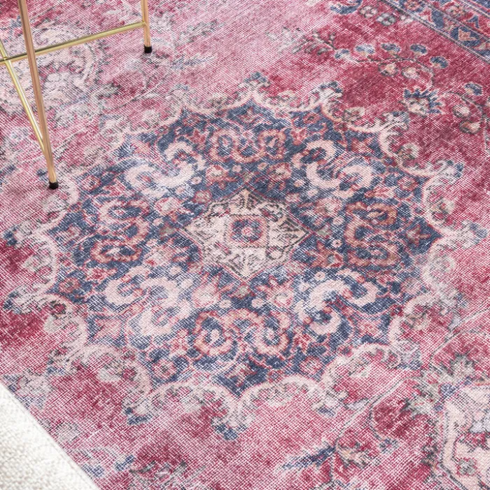 Teppich Vintage - Estate Medaillon Bordeaux Rot