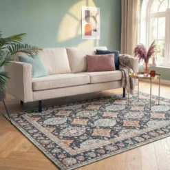 Teppich Vintage - Imagine Oriental Blau