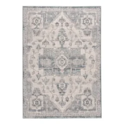 Teppich Vintage - Inspire Creme Blau 215
