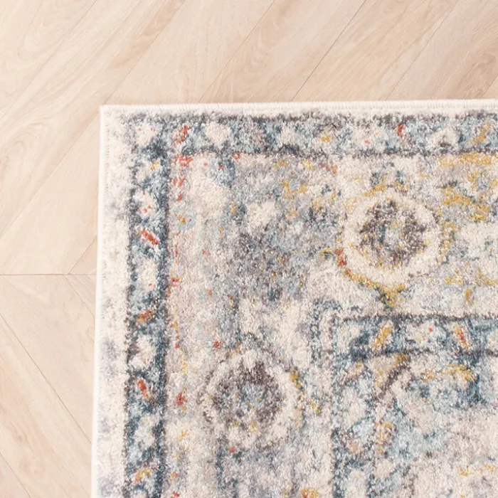 Teppich Vintage - Inspire Creme Blau 217