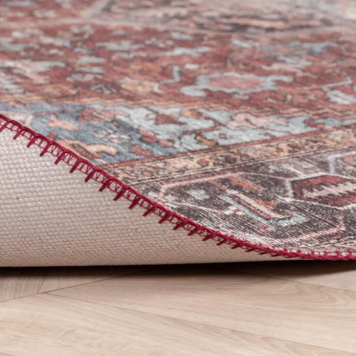 Teppich Vintage - Lugan Bordeaux Rot