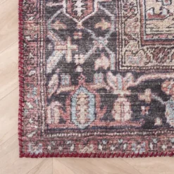 Teppich Vintage - Lugan Bordeaux Rot