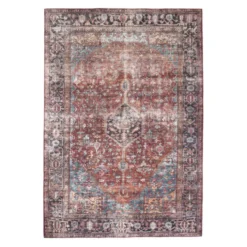 Teppich Vintage - Lugan Bordeaux Rot
