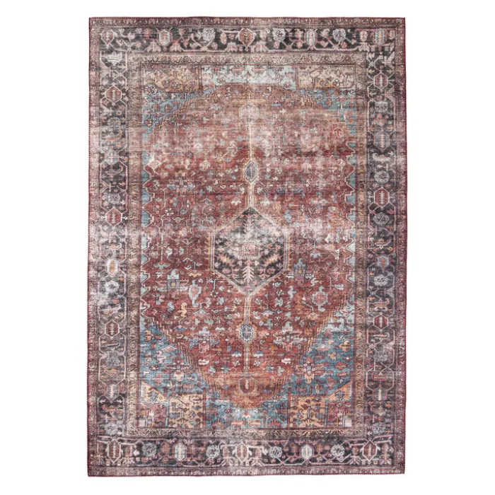 Teppich Vintage - Lugan Bordeaux Rot