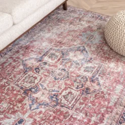 Teppich Vintage - Lugan Rot