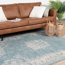 Teppich Vintage - Miracle Blau