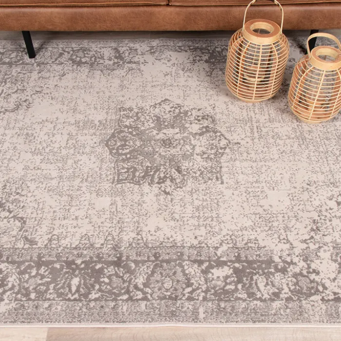 Teppich Vintage - Miracle Grau Braun