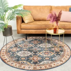 Teppich Vintage Rund - Imagine Oriental Bunt
