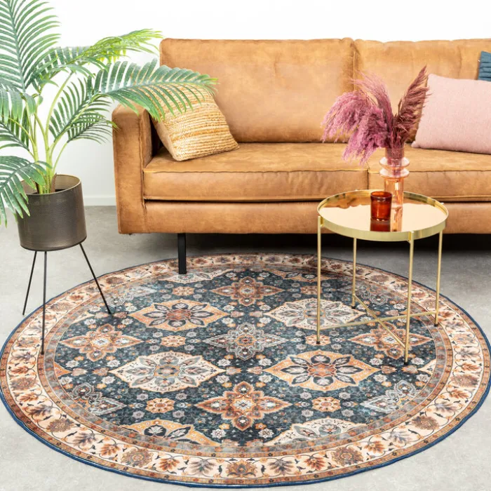 Teppich Vintage Rund - Imagine Oriental Bunt