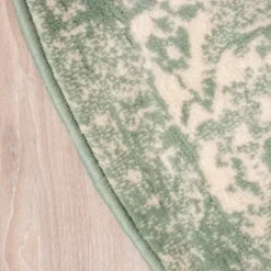 Teppich Vintage Rund - Wonder Grün