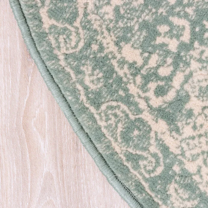Teppich Vintage Rund - Wonder Oriental Grün