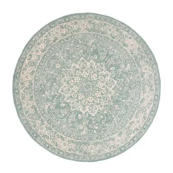 Teppich Vintage Rund - Wonder Oriental Grün