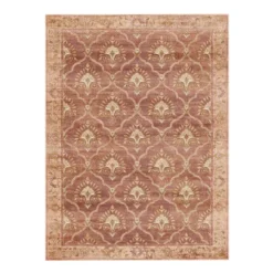 Teppich Vintage - Sage Grid Terracotta