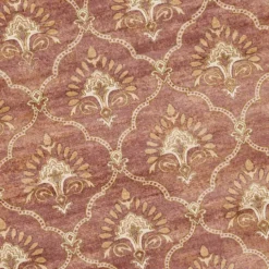 Teppich Vintage - Sage Grid Terracotta