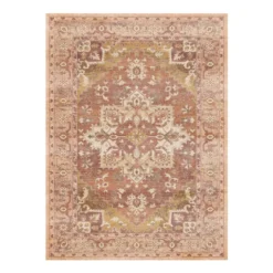 Teppich Vintage - Sage Medaillion Terracotta