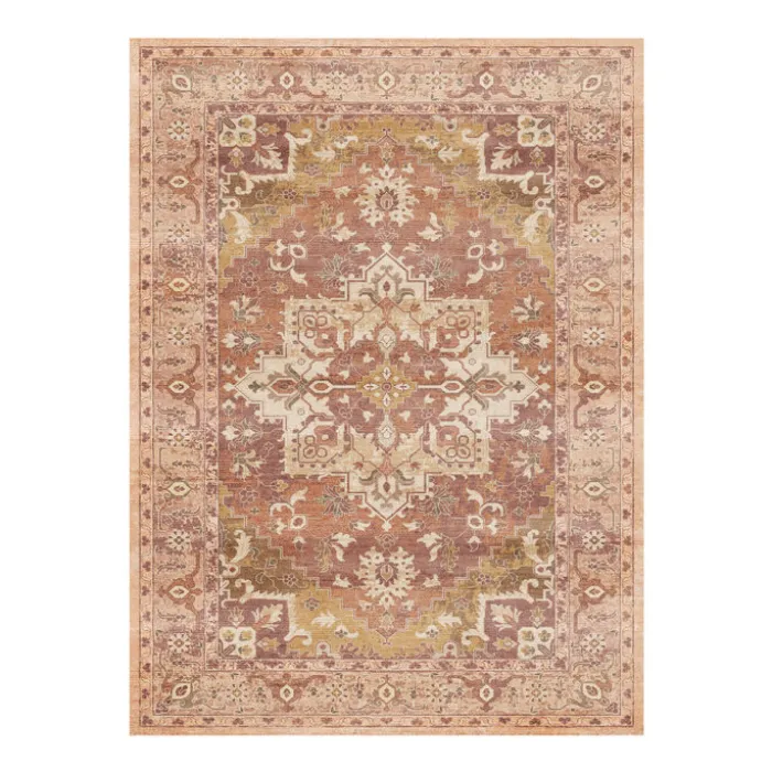 Teppich Vintage - Sage Medaillion Terracotta