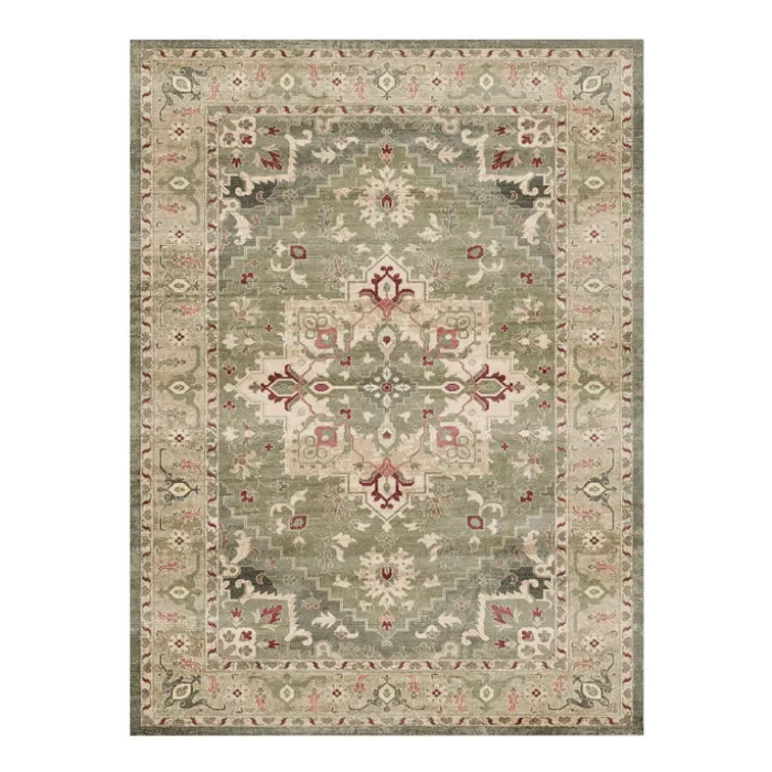 Teppich Vintage - Sage Medaillion Grün