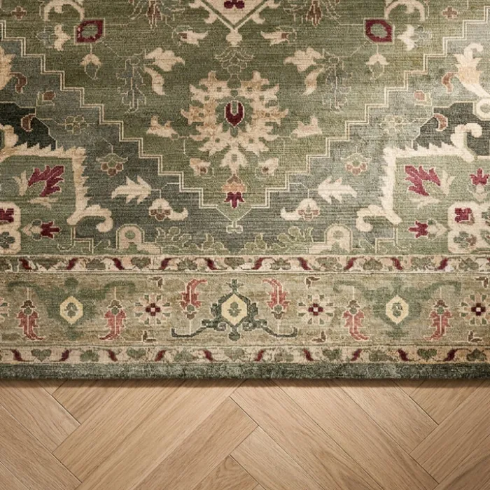 Teppich Vintage - Sage Medaillion Grün