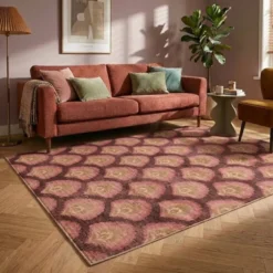 Teppich Vintage - Sage Pattern Rot