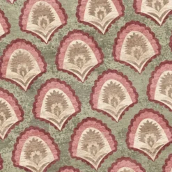 Teppich Vintage - Sage Pattern Grün