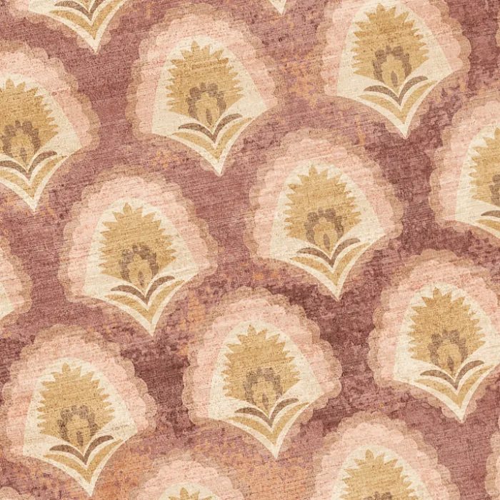 Teppich Vintage - Sage Pattern Terracotta