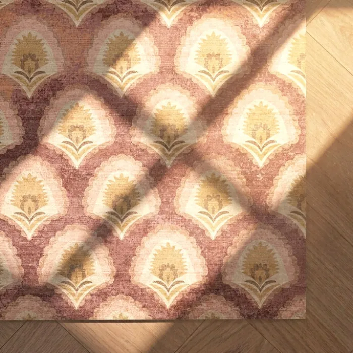 Teppich Vintage - Sage Pattern Terracotta