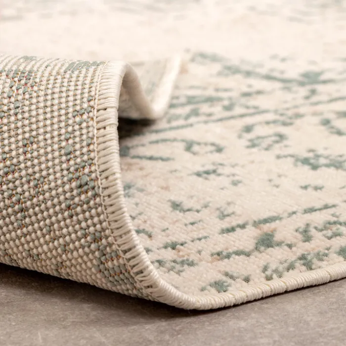 Teppich Vintage - Spring Ethnic Creme Grün
