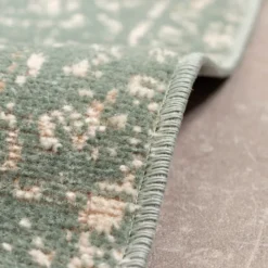 Teppich Vintage - Spring Ethnic Grün Creme