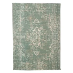 Teppich Vintage - Spring Ethnic Grün Creme