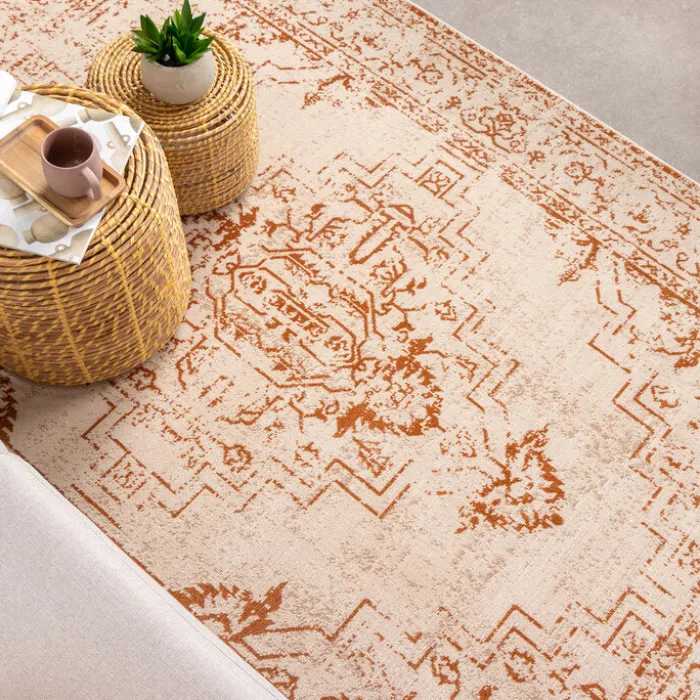 Teppich Vintage - Spring Ethnic Creme Terra