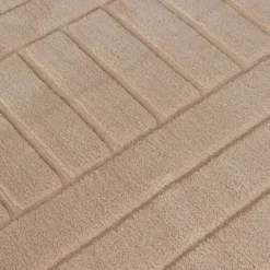 Teppich Wohnzimmer - Charm Arches Beige