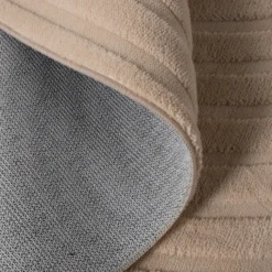 Teppich Wohnzimmer - Charm Curves Beige