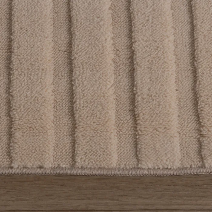 Teppich Wohnzimmer - Charm Curves Beige